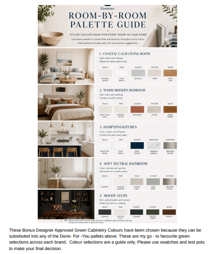 Room-by-Room Recommendations